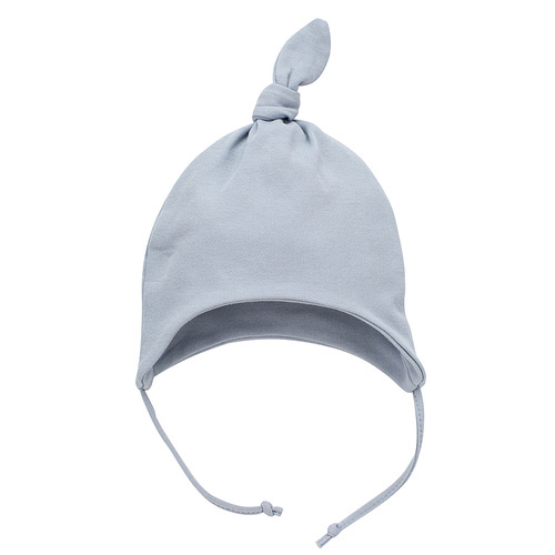 Hello Pinokio Wiązana Czapka niemowlęca - niebieski