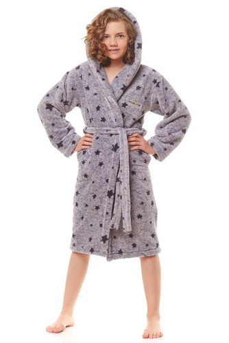 9157 Dream Star L&L Szlafrok dziecięcy - melange