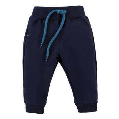 Sahara Eevi Dresowe spodnie na gumce -granat