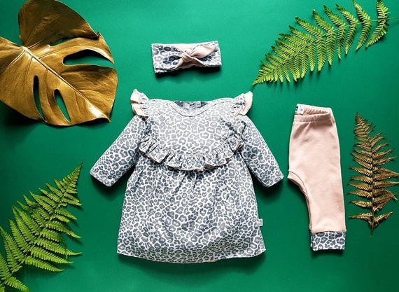 174P Cherry Panther Sukienko-body Marija - panterka