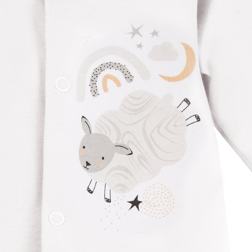 Mellow Ewa Klucze Pajac dla dziewczynki - biały