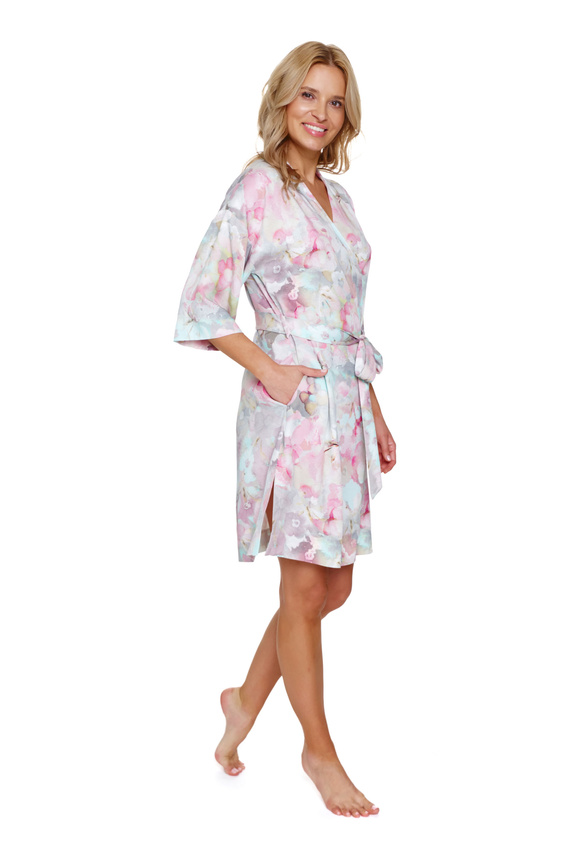 7254 Szlafrok damski Doctor Nap - malaga (różowy)