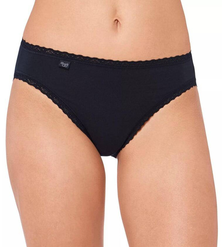 24/7 Cotton Lace Tai Figi damskie Sloggi - czarny