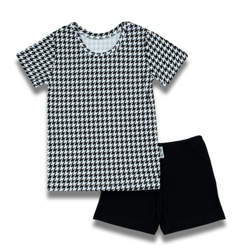 Komplet bluzka kr. rękaw + spodenki 198037 Viki Nicol