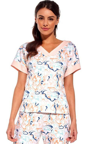 815/278 Melissa Piżama damska Cornette różowy