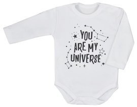 Body niemowlęce Koala-"UNIVERSE"  biały