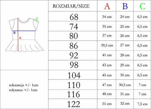 Bluzka z krótkim rękawem 186141 Tukan Nicol