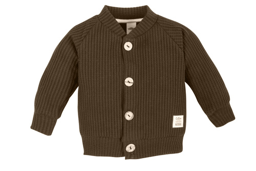 "Natural Waffel" Makoma Bluza mocha