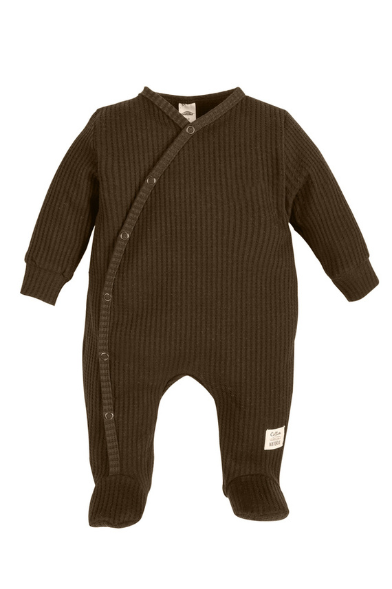 "Natural Waffel" Makoma Pajacyk niemowlęcy mocha