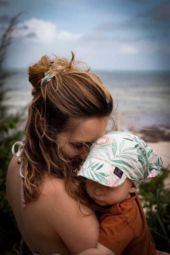 Chustka z daszkiem 100% Bamboo Jungle Detectives - Makaszka