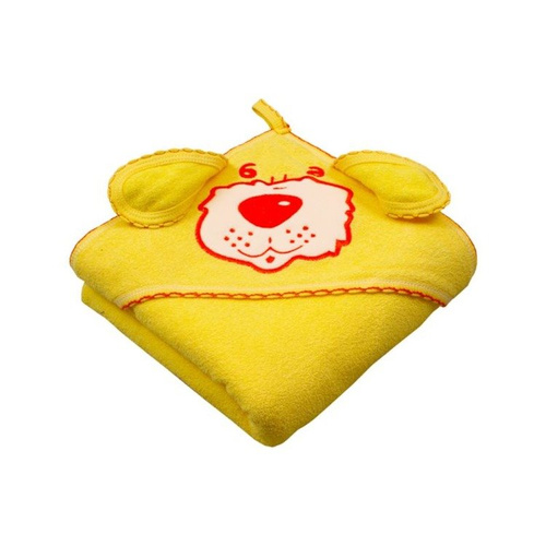 Niemowlęce okrycie kąpielowe "Piesek" Terjan - Żółty