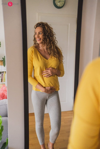 Two Ways Milk&Love bluzka ciążowa i do karmienia w paski