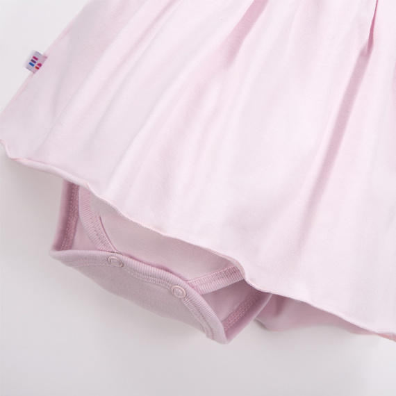 Strawberry & Love Eevi Sukienko-body, krótki rękaw - róż