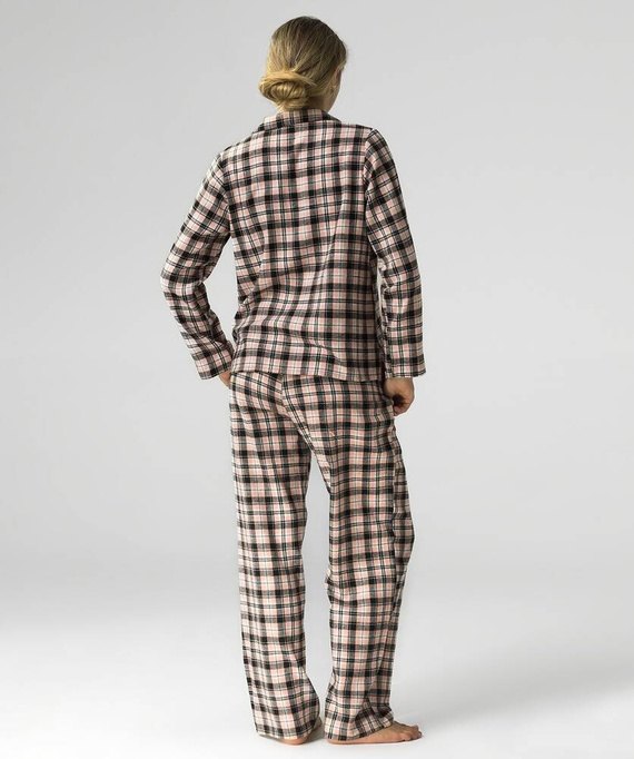 NLP-486 Piżama Damska "Pech Effect" Atlantic czarny beżowy