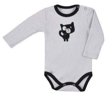 Body niemowlęce "CZARNY KOT" Koala