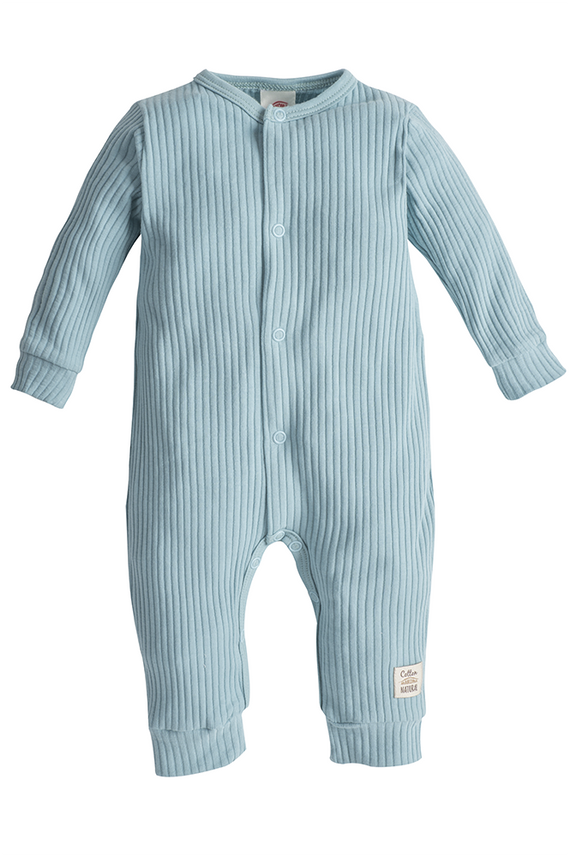 "Natural Harmony" Makoma Pajac bez stópek turkusowy