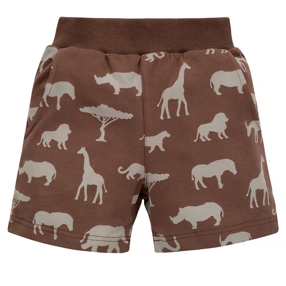 Safari Pinokio Krótkie spodenki - afryka brązowy