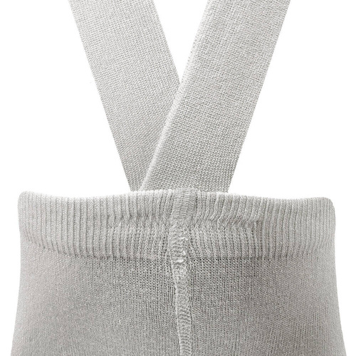 141604 Rajstopy bambusowe z szelkami Nicol - popielaty