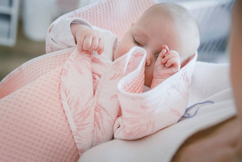 Margaret Kocyk Niemowlęcy Sensis - biały-różowy