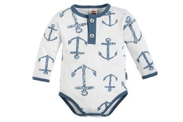 "BLUE SEA" Makoma Body polo z długim rękawem biały 