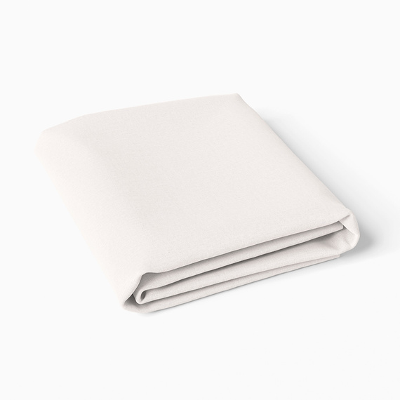 Eevi Prześcieradło dziecięce bawełniane - ecru