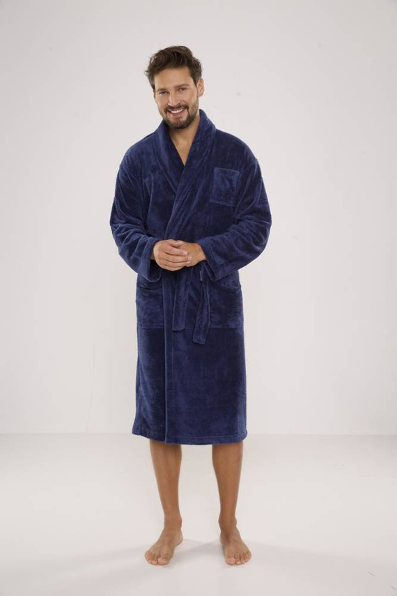 811 Plusz szlafrok męski De Lafense - jeans