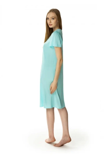 6127 Consuela koszula nocna damska Mewa turkusowy
