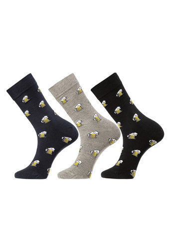 Skarpety męskie Moraj CML400-080 bawełniane wygodne płaskie szwy