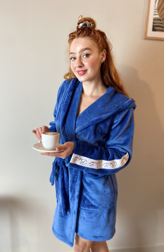 626 Abigail Krótki Szlafrok damski Forex - jeans