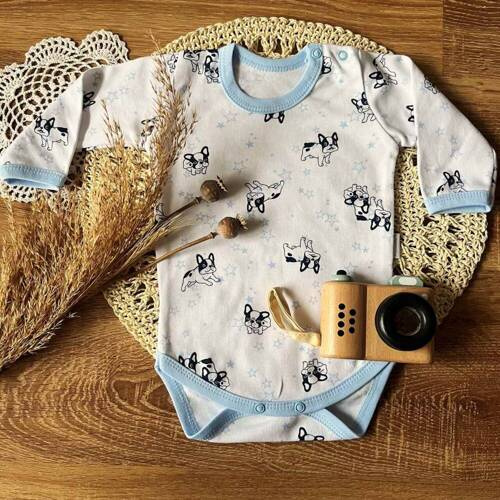 BD14526 Piesek Mamatti Body z długim rękawem