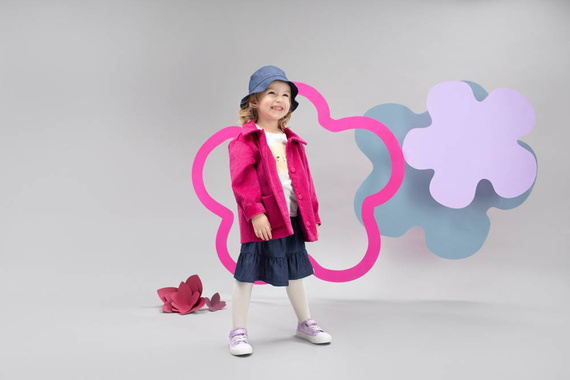 Romantic Pinokio kapelusz dziewczęcy - jeans