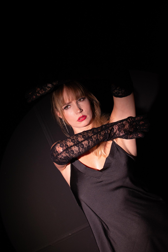 758 Cordelia Koszula damska De Lafense - czarny