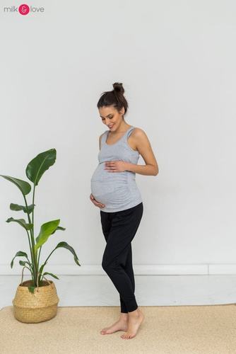 Spodnie Milk&Love dresowe joggersy czarny