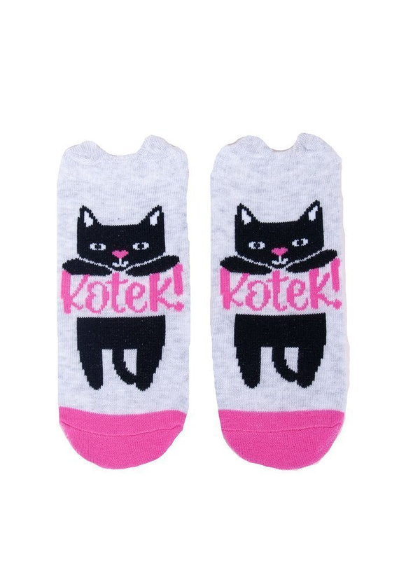 Skarpetki dla dziewczynki SKC/3D 10 Aplikacja YO! mix kolor