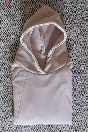 Motherhood Milk&Love bluza do karmienia oversize jasny beż