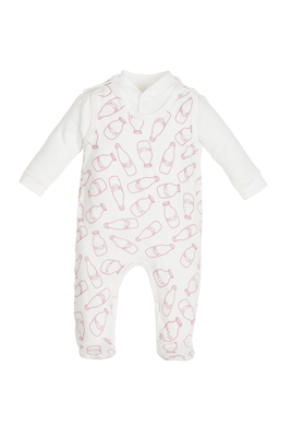 Komplet śpioch + kaftan "MILK GIRL" Makoma