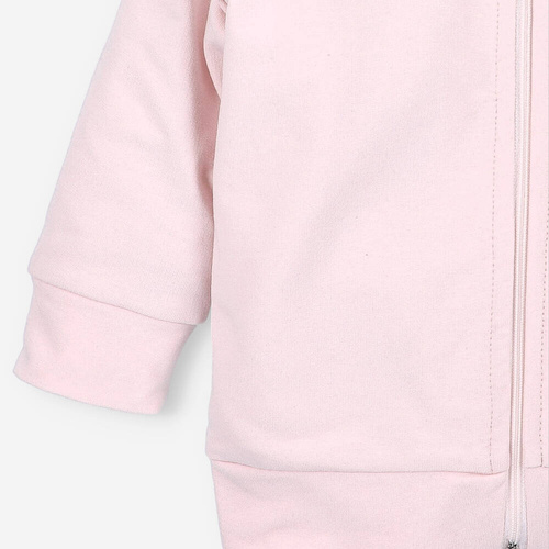 Jelonki Bluza dresowa z bawełny organicznej Nini różowy