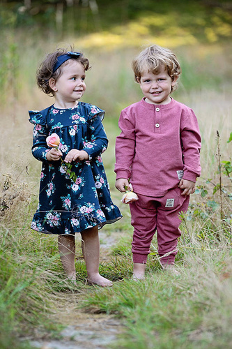 "MAROON" Makoma Dres niemowlęcy