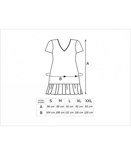 Pantera koszulka nocna Donna - różowa