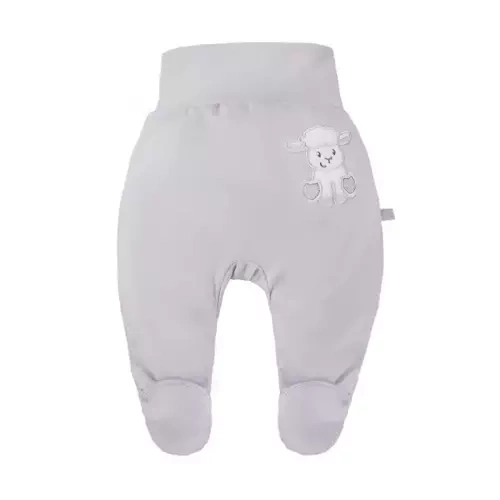 Półśpioch bawełniany "NEWBORN" Eevi- szary