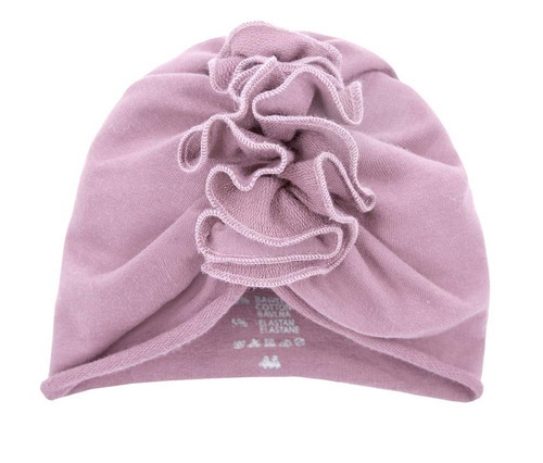 Czapka Turban dla dziewczynki "Simply Comfy" Ewa Klucze bordo