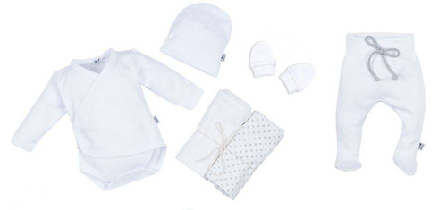 Komplet niemowlęcy Marija 1619W Universal - biały