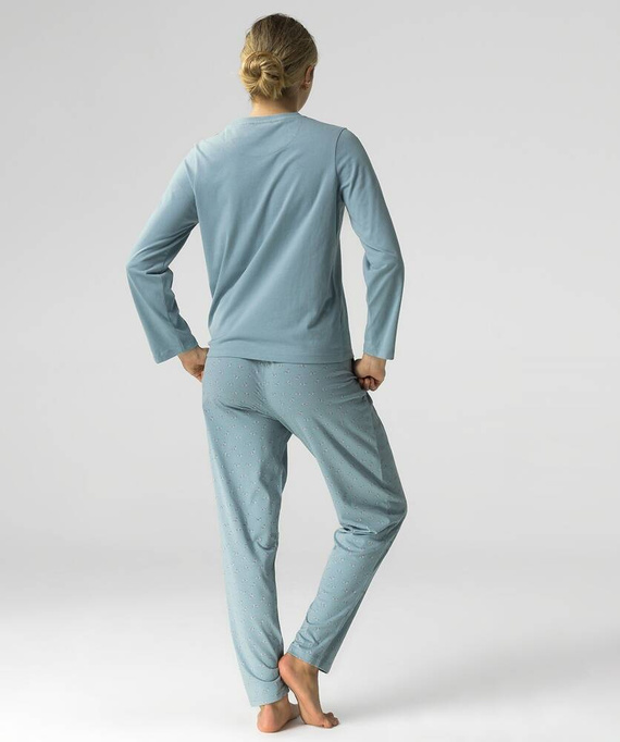 NLP-483 Piżama Damska Atlantic- stalowy