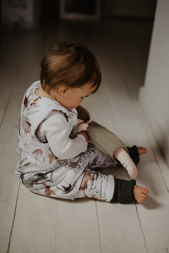 Śpiworek z nogawkami Sawanna Makaszka