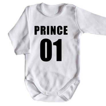 Body długi rękaw "Prince książę 01" Moocha biały