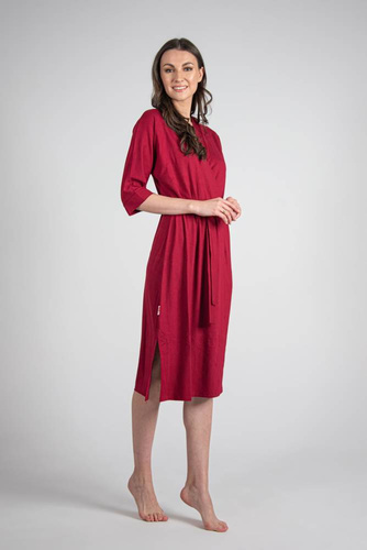 942 Visa Szlafrok Długi De Lafense - bordo