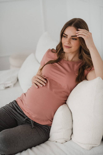 Belly Milk&Love bluzka ciążowa herbal rose