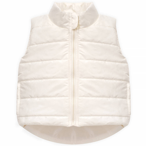 Lilian Pinokio Bezrękawnik dla dziewczynki - ecru