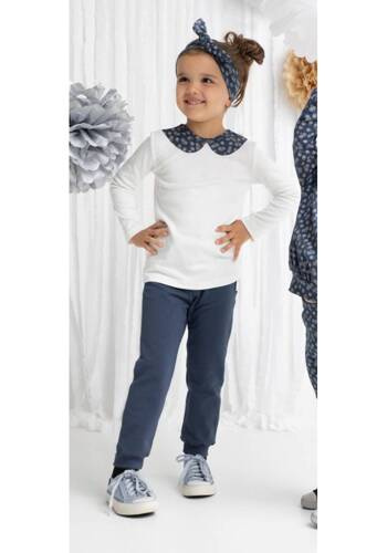 Bluzka z długim rękawem 179139 "Sonia" Nicol - granat