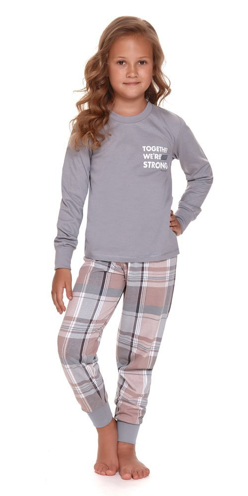 Piżama dziecięca 4311 Unisex  Doctor Nap - grey